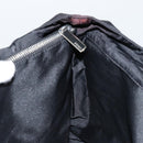 FENDI Zucca Canvas Tote Bag Nylon Black Silver Auth 176210-19