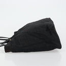 FENDI Zucca Canvas Tote Bag Nylon Black Silver Auth 176210-4