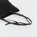 FENDI Zucca Canvas Tote Bag Nylon Black Silver Auth 176210-7