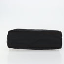 FENDI Zucca Canvas Tote Bag Nylon Black Silver Auth 176210-5