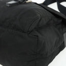 PRADA Shoulder Bag Nylon Black Silver Auth 176211-14
