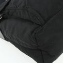PRADA Shoulder Bag Nylon Black Silver Auth 176211-15