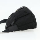 PRADA Shoulder Bag Nylon Black Silver Auth 176211-3