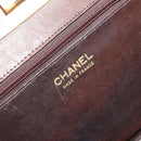 CHANEL Matelasse Chain Shoulder Bag Lamb Skin Beige Gold CC Auth 176218-18