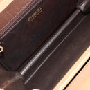 CHANEL Matelasse Chain Shoulder Bag Lamb Skin Beige Gold CC Auth 176218-11