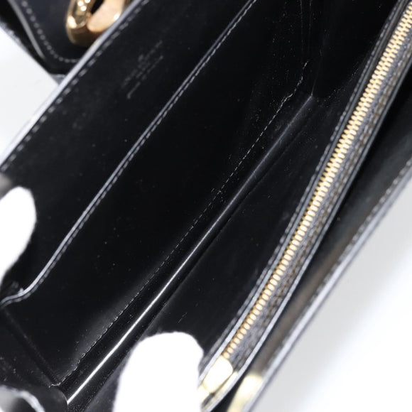 LOUIS VUITTON Epi Capuchin Shoulder Bag Black M52342 LV Auth 176221