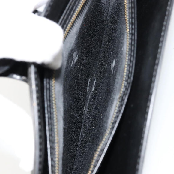 LOUIS VUITTON Epi Capuchin Shoulder Bag Black M52342 LV Auth 176221
