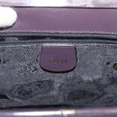 GUCCI Bamboo Hand Bag patent Bordeaux Gold 000 4781 0295 Auth 176222-18