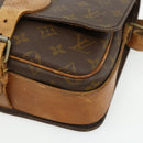 LOUIS VUITTON Monogram Cartouchiere MM Shoulder Bag Vintage M51253 Auth 176226-14