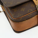 LOUIS VUITTON Monogram Cartouchiere MM Shoulder Bag Vintage M51253 Auth 176226-9