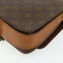 LOUIS VUITTON Monogram Cartouchiere MM Shoulder Bag Vintage M51253 Auth 176226-15