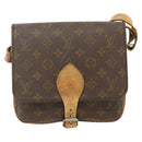 LOUIS VUITTON Monogram Cartouchiere MM Shoulder Bag Vintage M51253 Auth 176226-13