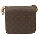 LOUIS VUITTON Monogram Cartouchiere MM Shoulder Bag Vintage M51253 Auth 176226-2