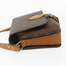 LOUIS VUITTON Monogram Cartouchiere MM Shoulder Bag Vintage M51253 Auth 176226-3