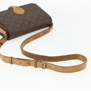 LOUIS VUITTON Monogram Cartouchiere MM Shoulder Bag Vintage M51253 Auth 176226-7