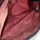 PRADA Backpack Nylon Red Silver Auth 176229-24