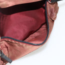 PRADA Backpack Nylon Red Silver Auth 176229-25