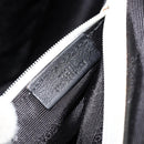 LOEWE Hand Bag Leather White Silver Auth 176235-12