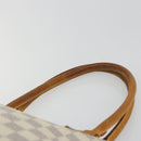 LOUIS VUITTON Damier Azur Saleya MM Tote Bag N51185 LV Auth 176240-8