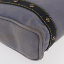 LOUIS VUITTON Antigua Cabas MM Tote Bag Blue M40087 LV Auth 176246-9