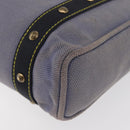 LOUIS VUITTON Antigua Cabas MM Tote Bag Blue M40087 LV Auth 176246-14