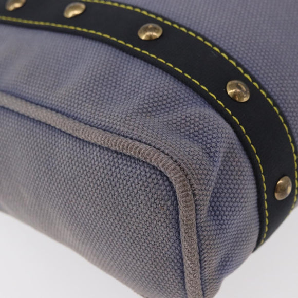LOUIS VUITTON Antigua Cabas MM Tote Bag Blue M40087 LV Auth 176246
