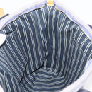 LOUIS VUITTON Antigua Cabas MM Tote Bag Blue M40087 LV Auth 176246-21