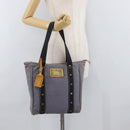 LOUIS VUITTON Antigua Cabas MM Tote Bag Blue M40087 LV Auth 176246-23