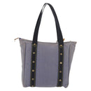 LOUIS VUITTON Antigua Cabas MM Tote Bag Blue M40087 LV Auth 176246-2