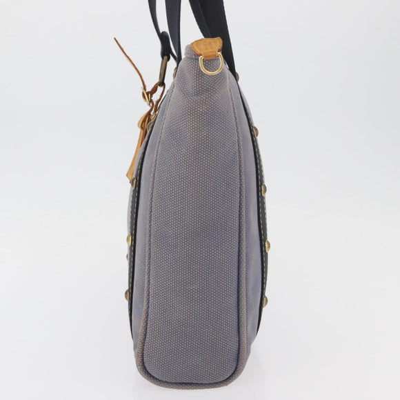 LOUIS VUITTON Antigua Cabas MM Tote Bag Blue M40087 LV Auth 176246