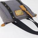 LOUIS VUITTON Antigua Cabas MM Tote Bag Blue M40087 LV Auth 176246-6