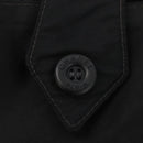CHANEL Hand Bag Nylon Black Silver CC Auth 176247-17