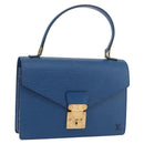 LOUIS VUITTON Epi Concorde Hand Bag Blue M52135 LV Auth 176249-1
