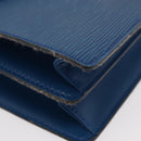 LOUIS VUITTON Epi Concorde Hand Bag Blue M52135 LV Auth 176249-9