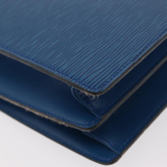 LOUIS VUITTON Epi Concorde Hand Bag Blue M52135 LV Auth 176249