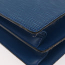 LOUIS VUITTON Epi Concorde Hand Bag Blue M52135 LV Auth 176249-16