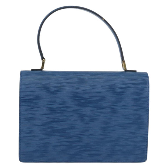 LOUIS VUITTON Epi Concorde Hand Bag Blue M52135 LV Auth 176249