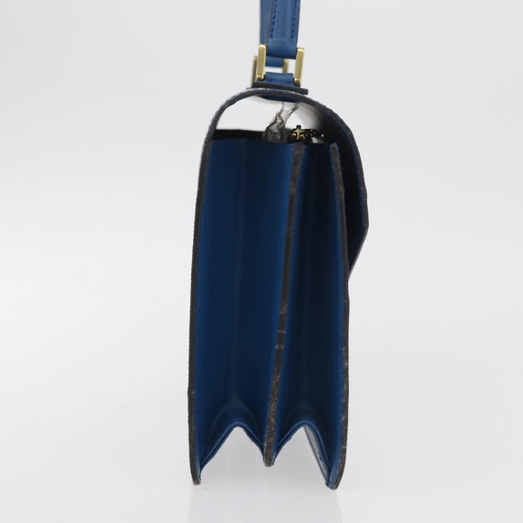 LOUIS VUITTON Epi Concorde Hand Bag Blue M52135 LV Auth 176249
