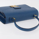 LOUIS VUITTON Epi Concorde Hand Bag Blue M52135 LV Auth 176249-6