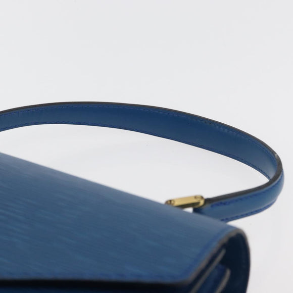 LOUIS VUITTON Epi Concorde Hand Bag Blue M52135 LV Auth 176249