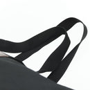 PRADA Boston Bag Nylon Black Gold Auth 176251-8