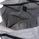 PRADA Robot Tote Bag Nylon Black Silver Auth 176252-20