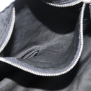 PRADA Robot Tote Bag Nylon Black Silver Auth 176252-22