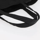 PRADA Robot Tote Bag Nylon Black Silver Auth 176252-7