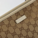 GUCCI GG Canvas Shoulder Bag Beige Gold 388924 Auth 176257-17