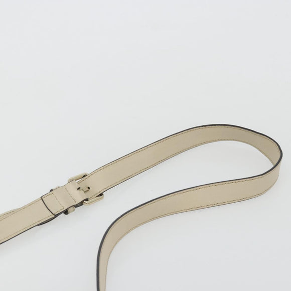 GUCCI GG Canvas Shoulder Bag Beige Gold 388924 Auth 176257