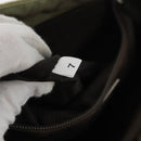 PRADA Hand Bag Nylon Green Silver Auth 176258-11
