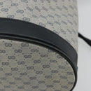 GUCCI Micro GG Supreme Shoulder Bag PVC Navy Gold 001 58 4793 Auth 176265-12