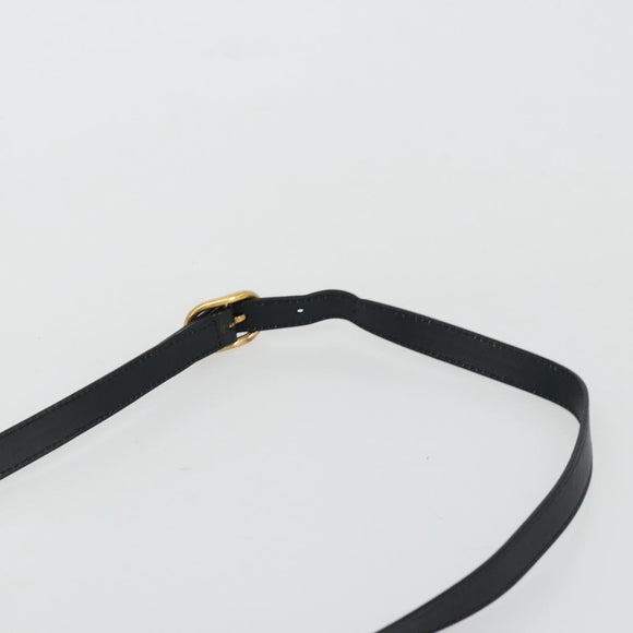 GUCCI Micro GG Supreme Shoulder Bag PVC Navy Gold 001 58 4793 Auth 176265