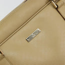 GUCCI Micro GG Supreme Hand Bag PVC Beige Gold 002 1115 Auth 176267A-14